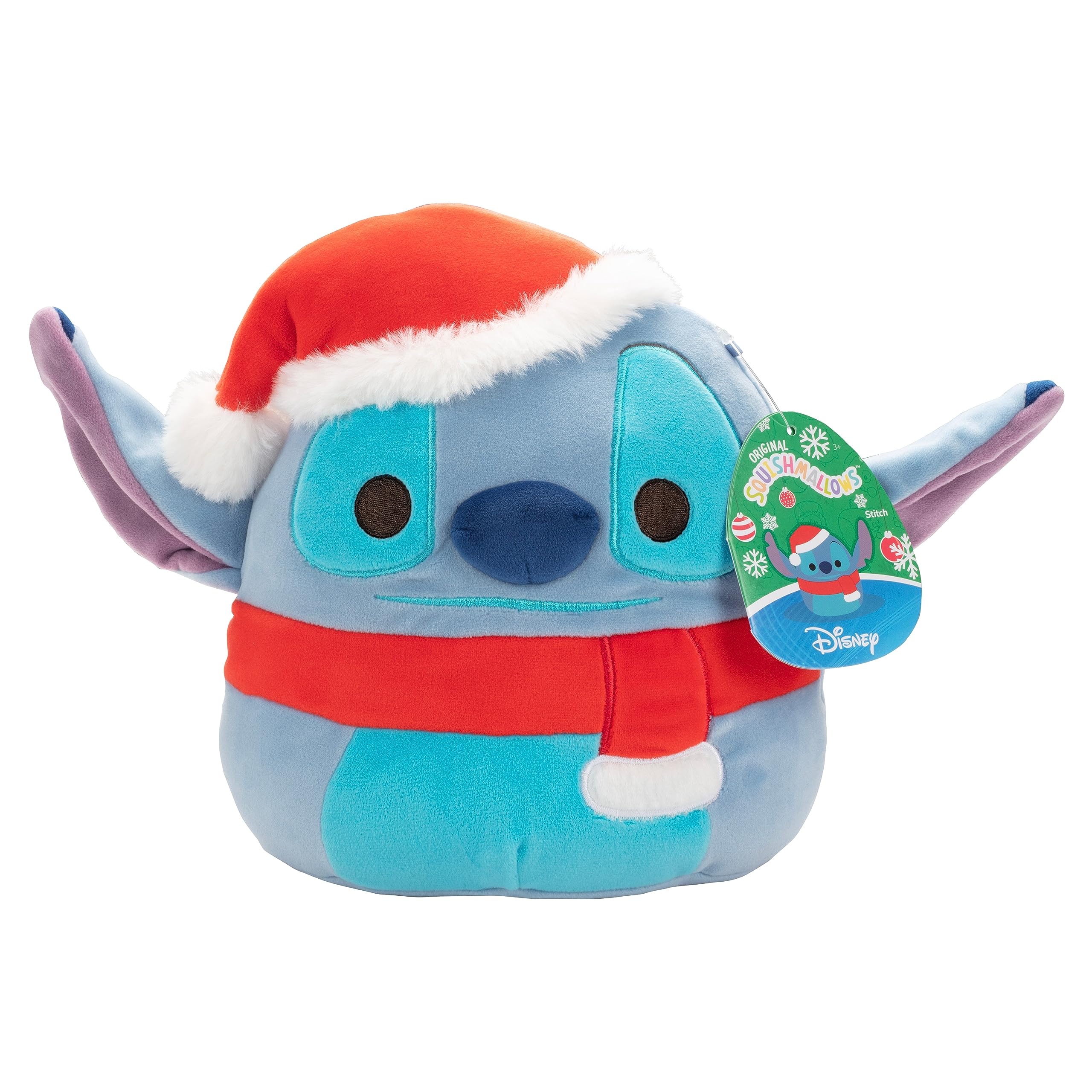 Foto 1 | Peluche Squishmallows Santa Stitch 20 Cm - Lilo & Stitch - Venta Internacional.