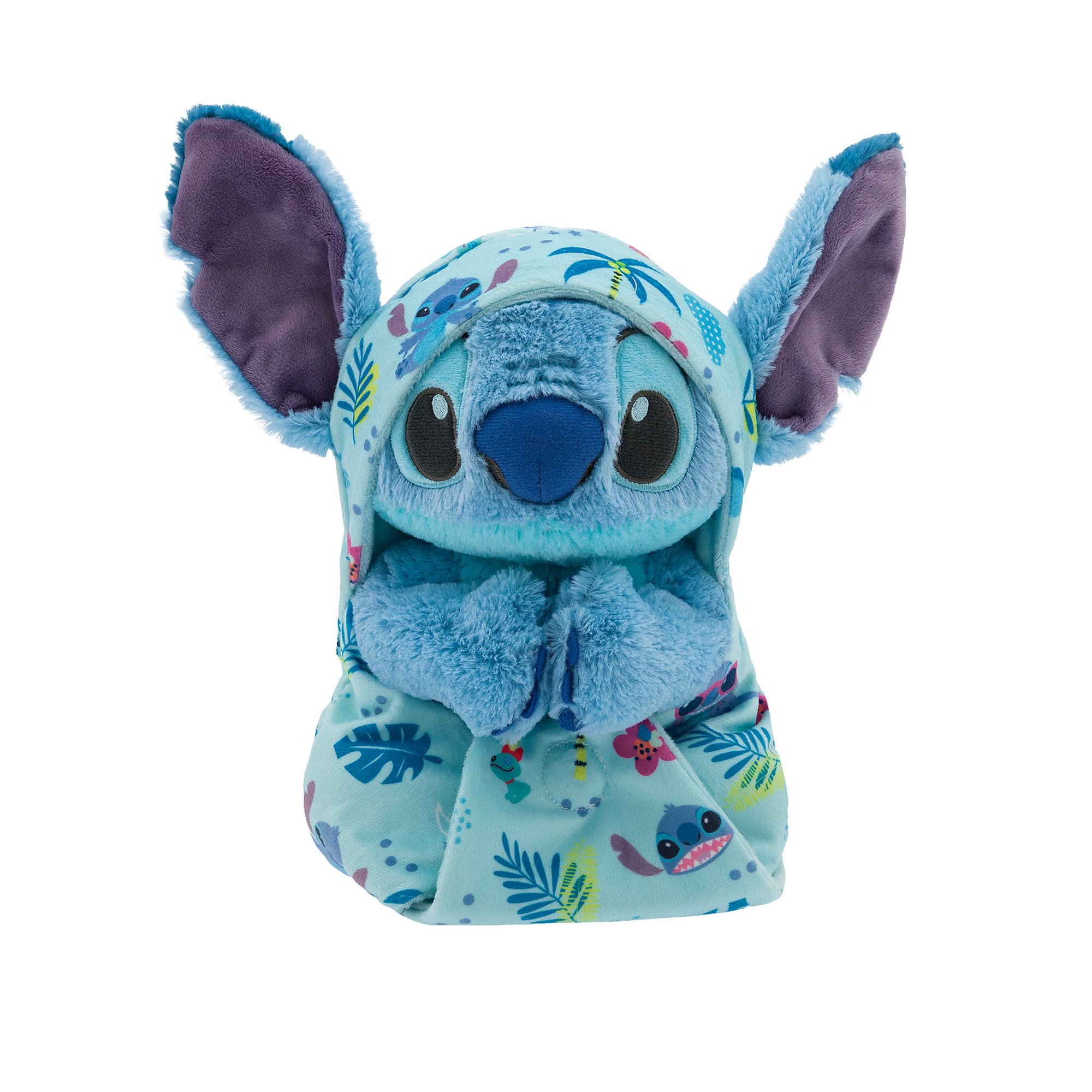 Foto 2 pulgar | Plush Stitch In Swaddle Colección Oficial Para Bebés De Disney Store - Venta Internacional.