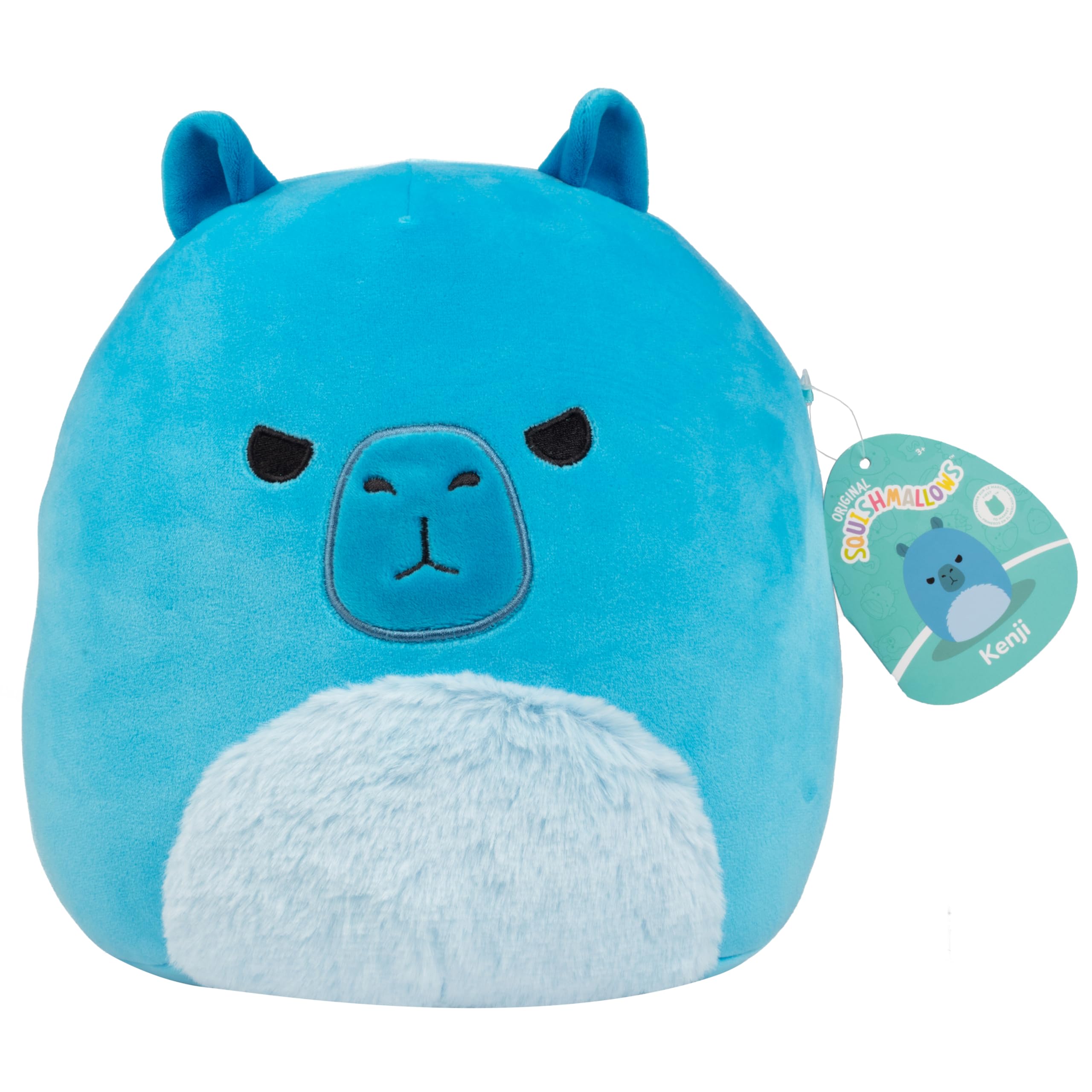 Foto 2 pulgar | Peluche Squishmallows Kenji The Blue Capybara 25 Cm - Venta Internacional.