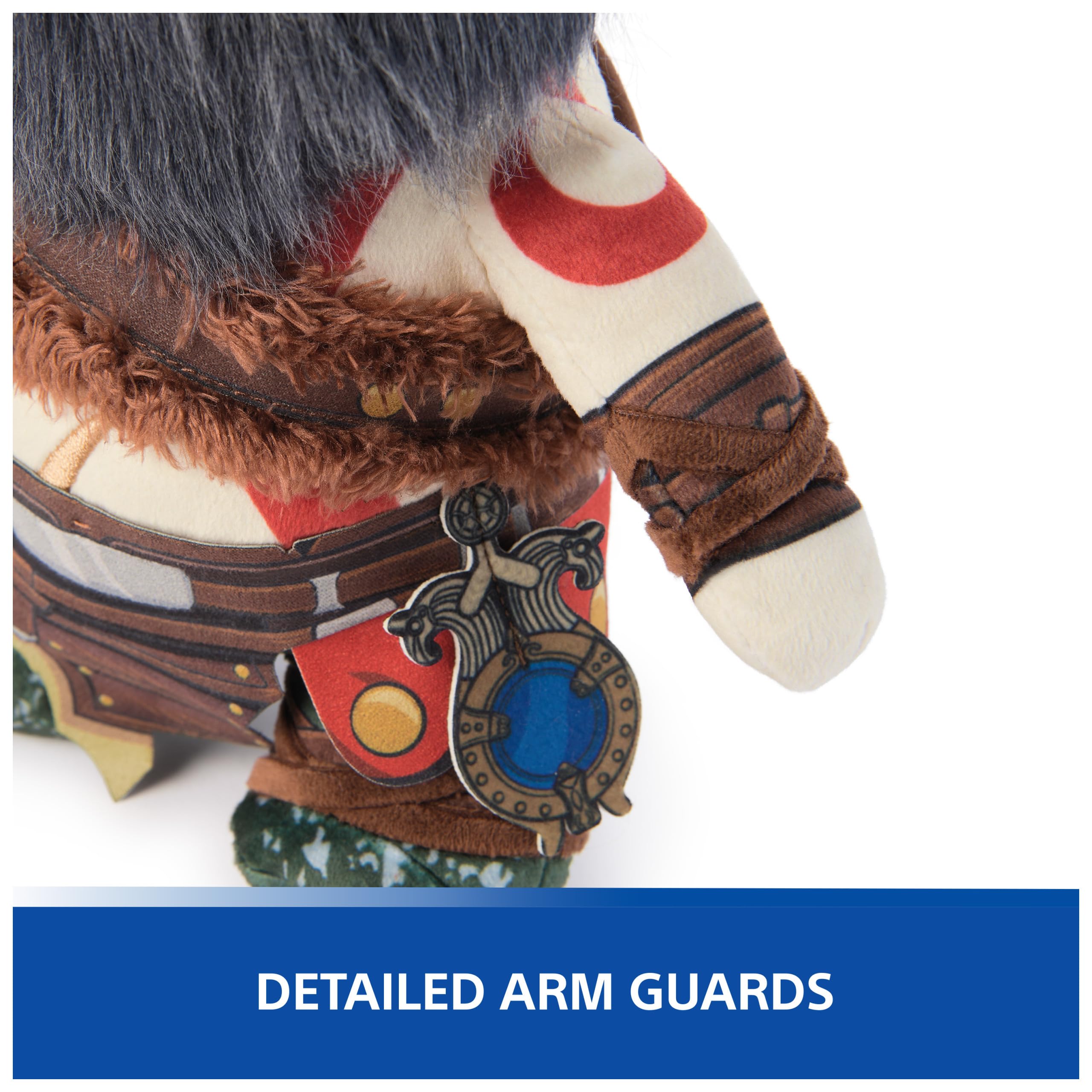 Foto 6 pulgar | Peluche Playstation God Of War Ragnarok Kratos - Venta Internacional