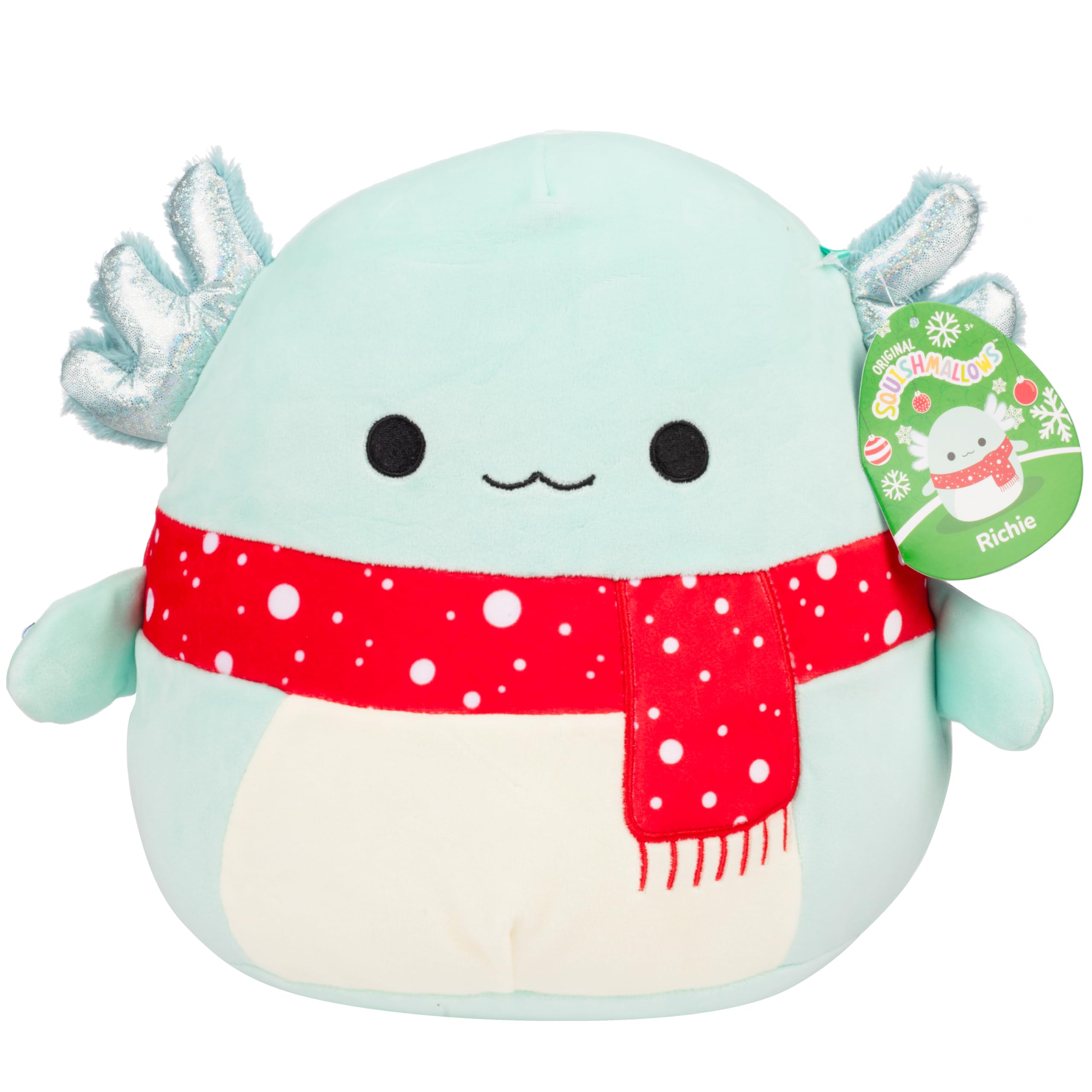 Peluche Squishmallows Original Richie The Axolotl 25 Cm - Venta Internacional.
