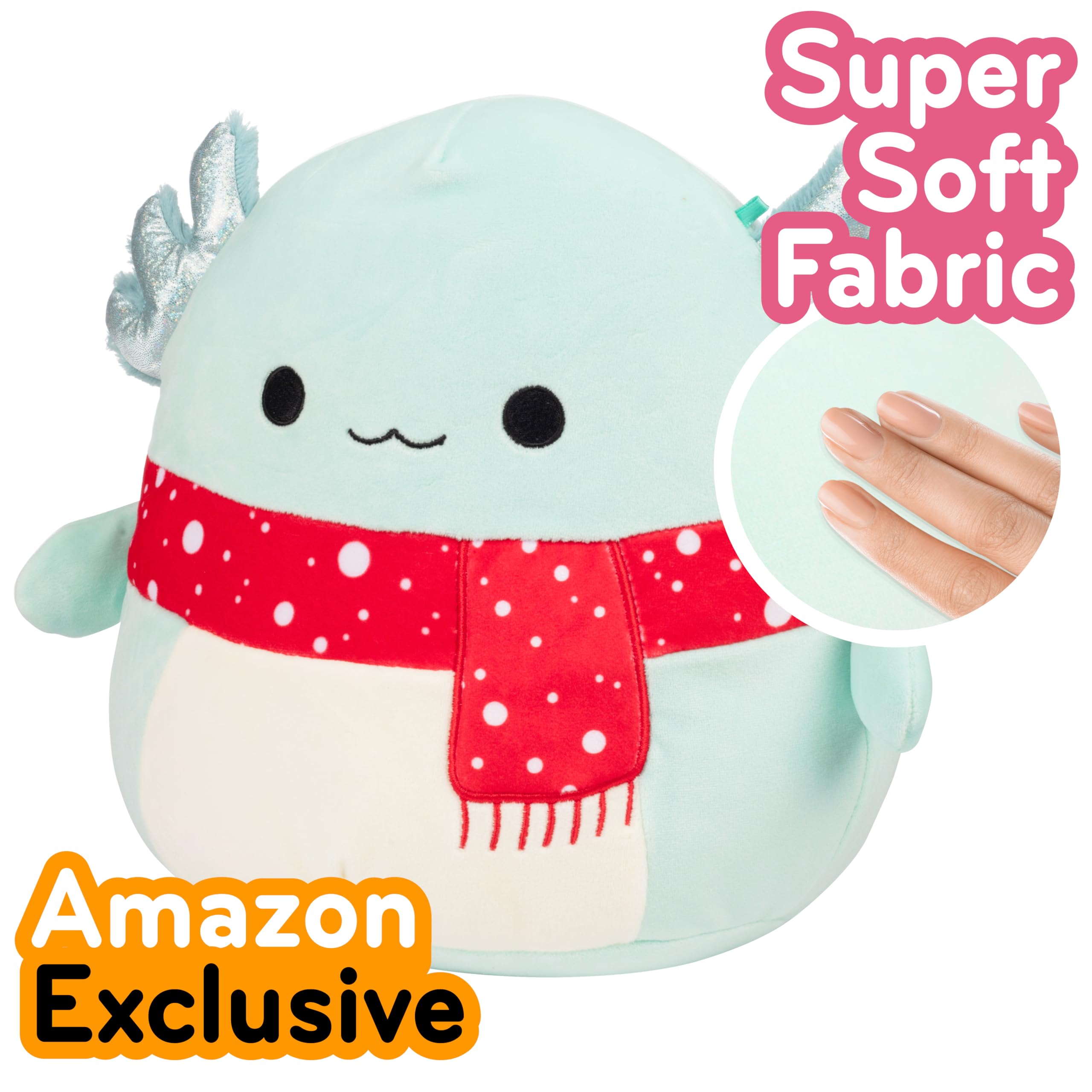 Foto 2 | Peluche Squishmallows Original Richie The Axolotl 25 Cm - Venta Internacional.