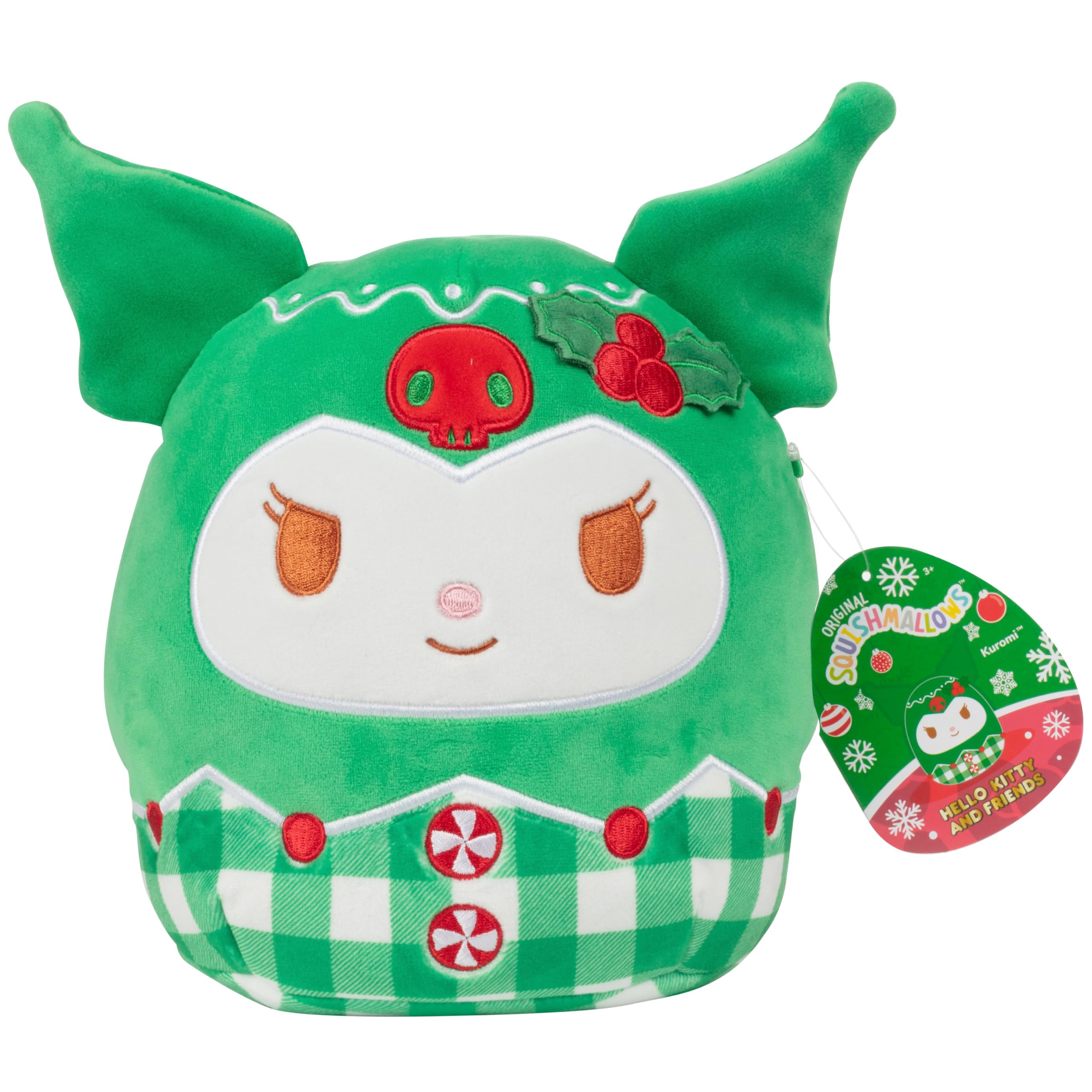 Foto 2 pulgar | Peluche Squishmallows Original Kuromi 20 Cm Hello Kitty - Venta Internacional.
