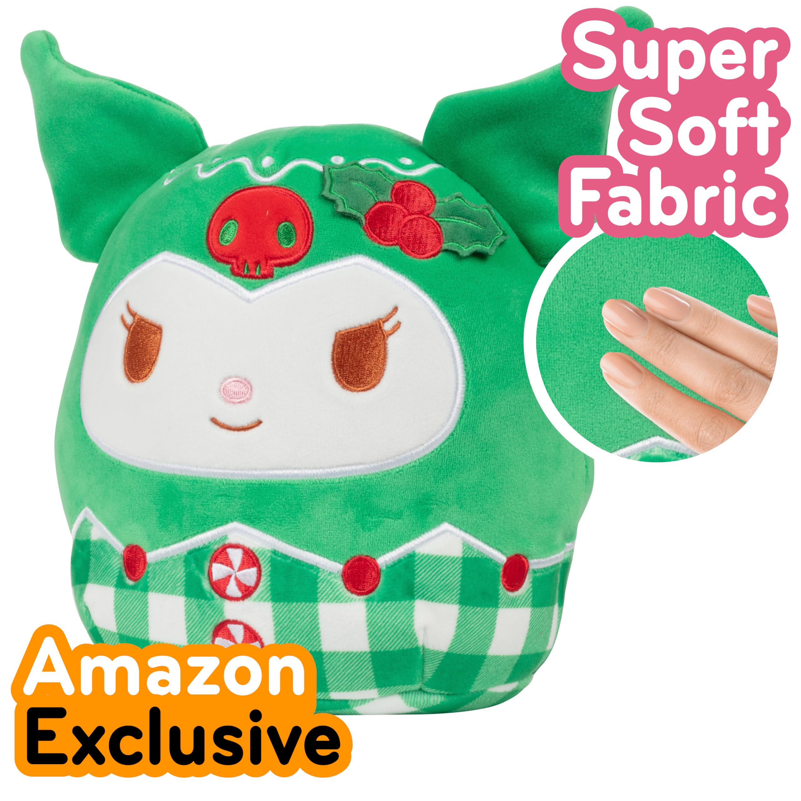 Foto 3 pulgar | Peluche Squishmallows Original Kuromi 20 Cm Hello Kitty - Venta Internacional.