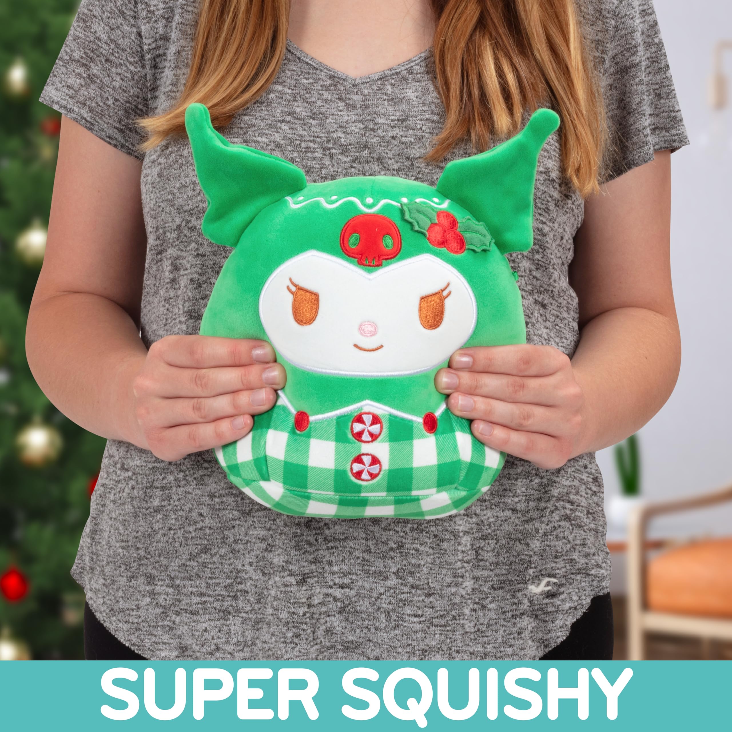 Foto 4 pulgar | Peluche Squishmallows Original Kuromi 20 Cm Hello Kitty - Venta Internacional.
