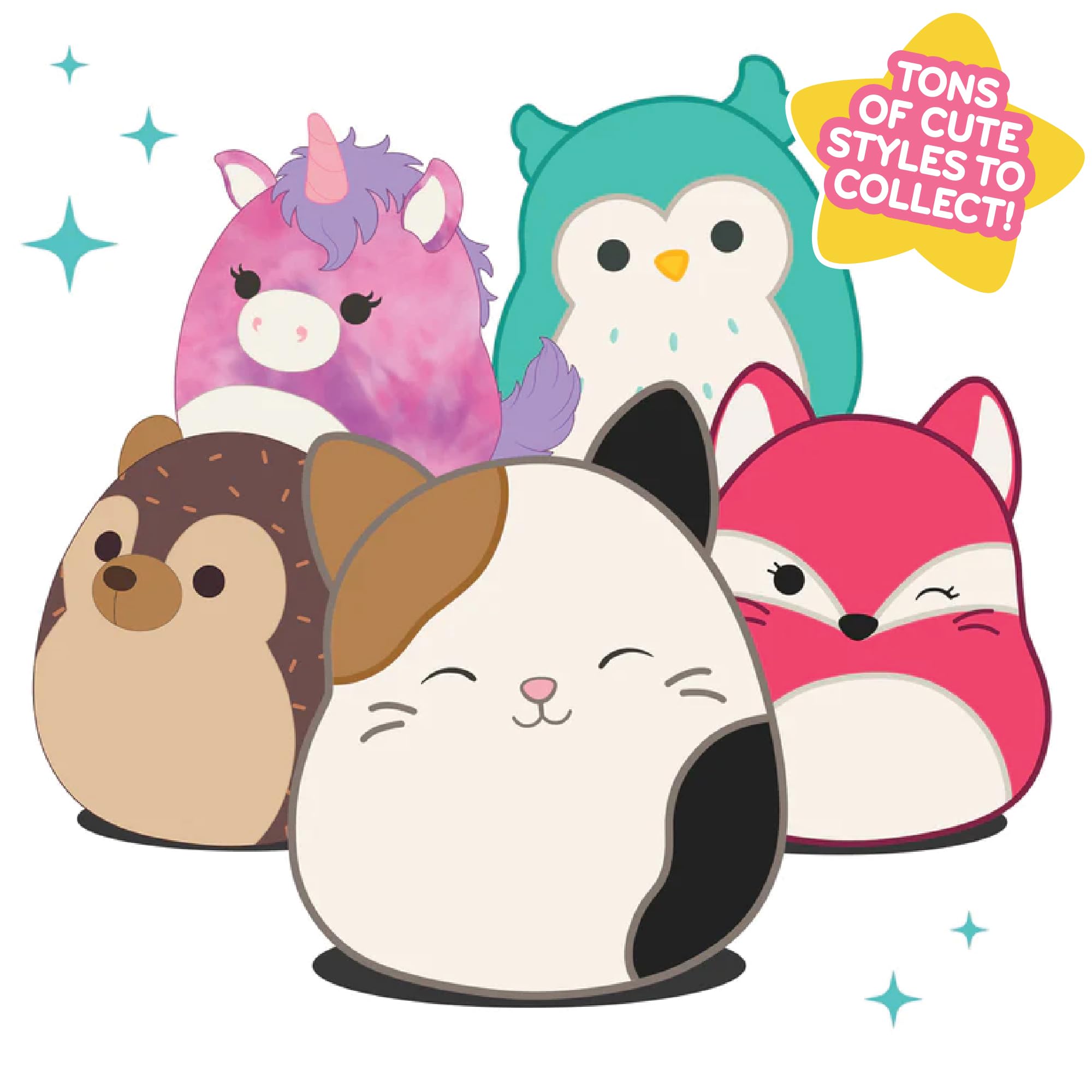 Foto 7 pulgar | Peluche Squishmallows Original Kuromi 20 Cm Hello Kitty - Venta Internacional.