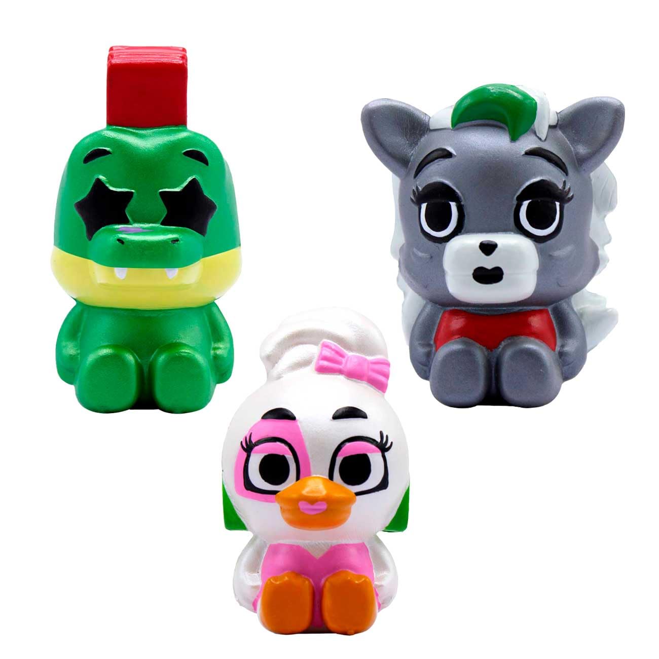 Foto 7 pulgar | Caja De Coleccionista Squishme Serie 1, Paquete De 5 Unidades, Five Nights At Freddy's Security Breach - Venta Inte