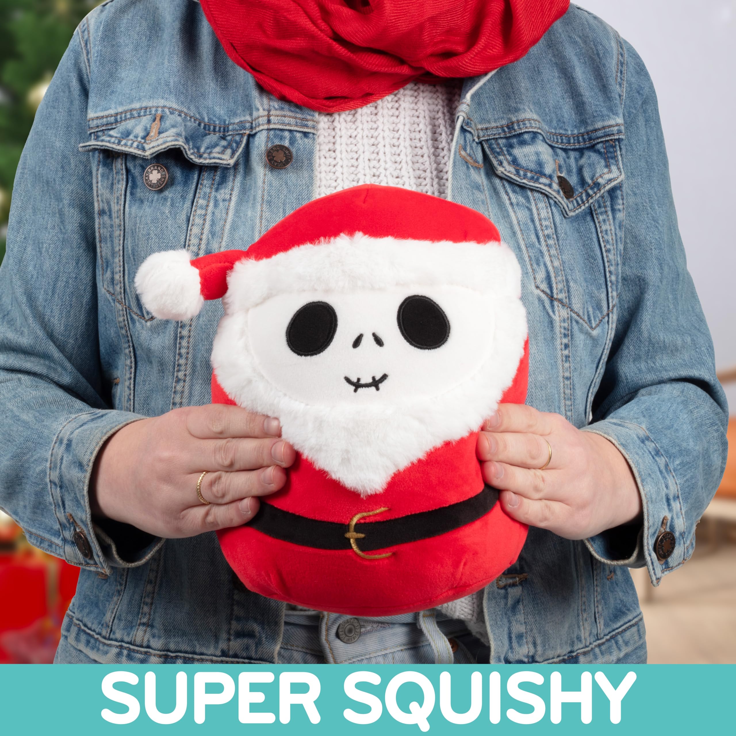 Foto 4 pulgar | Peluche Squishmallows Original Jack Skellington 20 Cm - Venta Internacional.