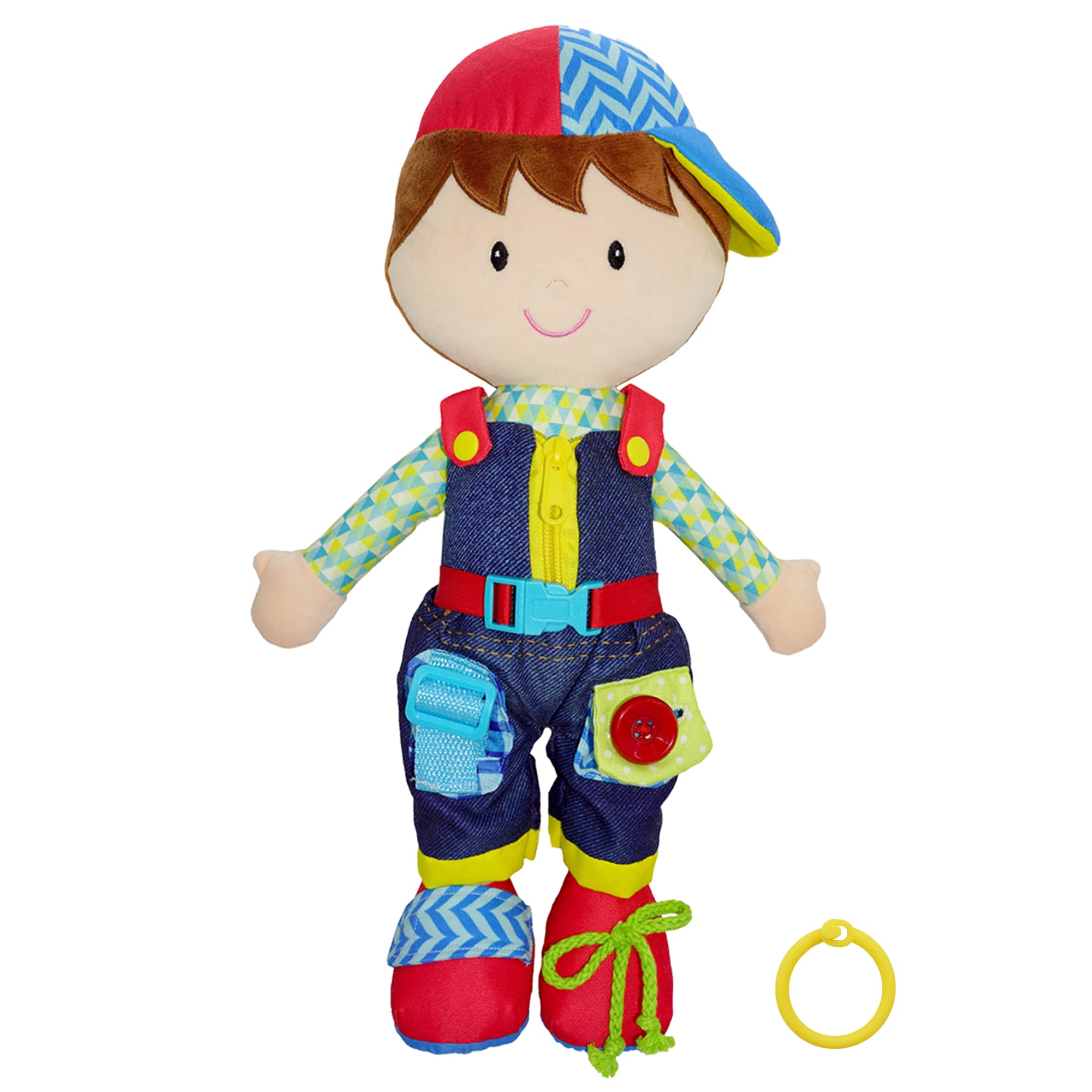 Foto 1 | Muñeca De Peluche June Garden Dressy Friends Lucas 15.5 Pulgadas - Venta Internacional.