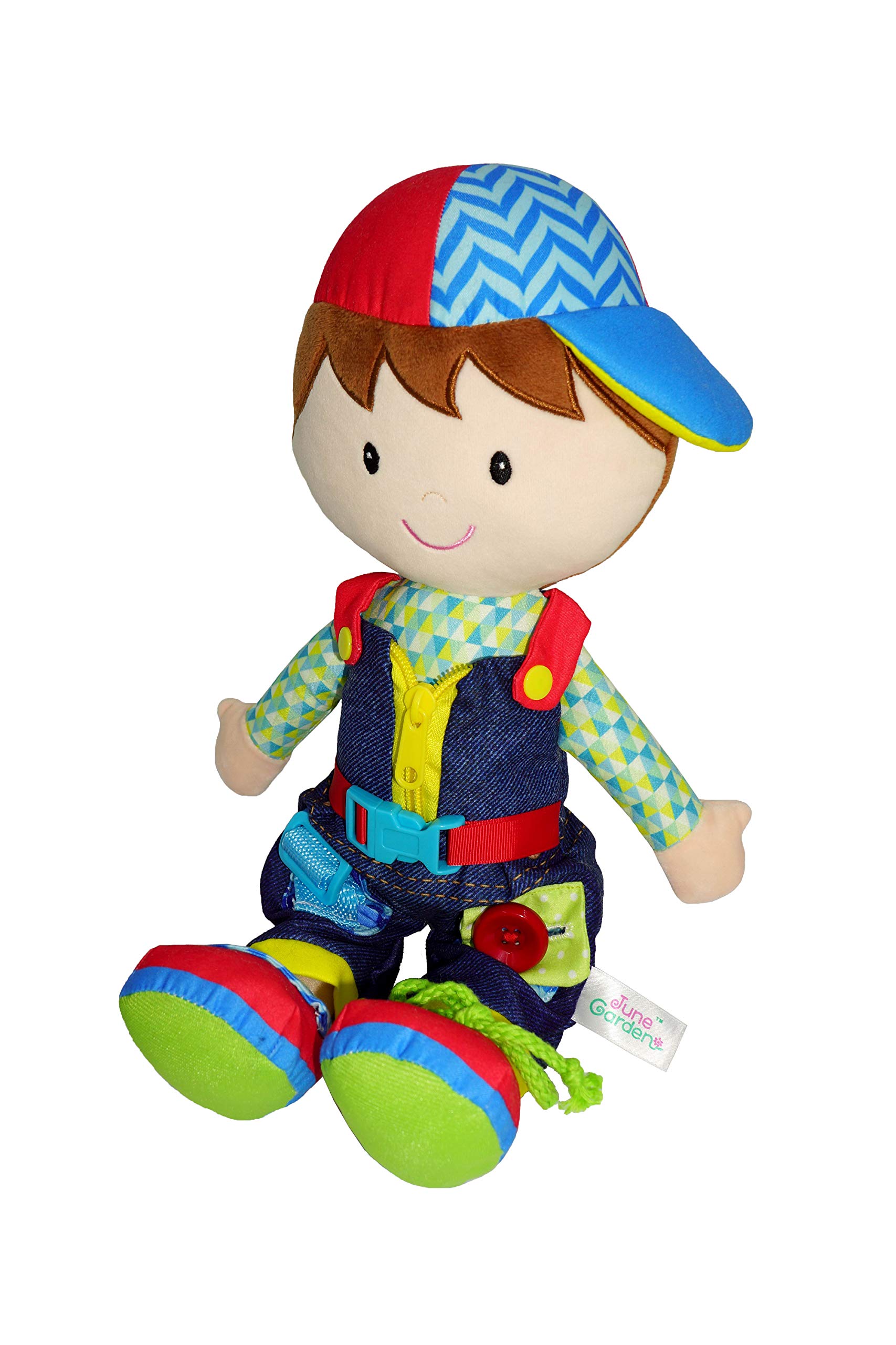 Foto 6 pulgar | Muñeca De Peluche June Garden Dressy Friends Lucas 15.5 Pulgadas - Venta Internacional.