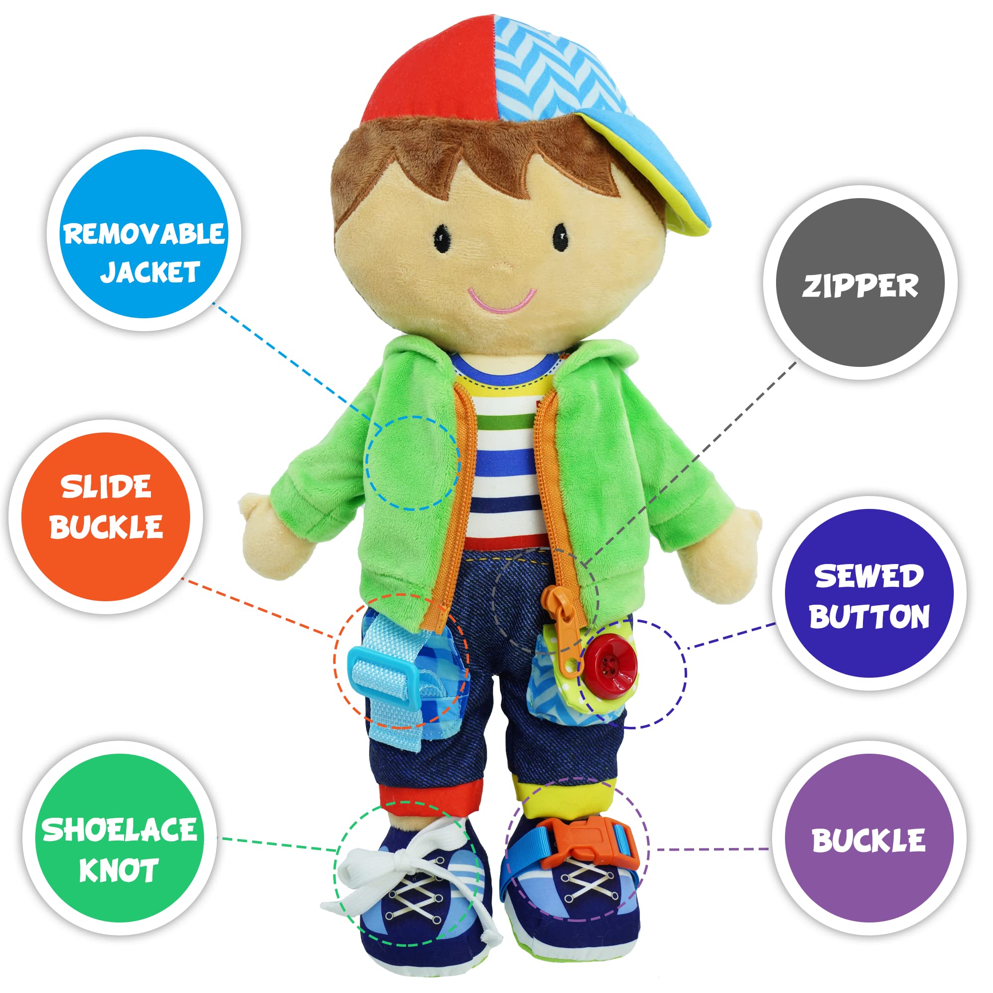 Foto 2 | Muñeca de Peluche June Garden Dressy Friends - Venta Internacional