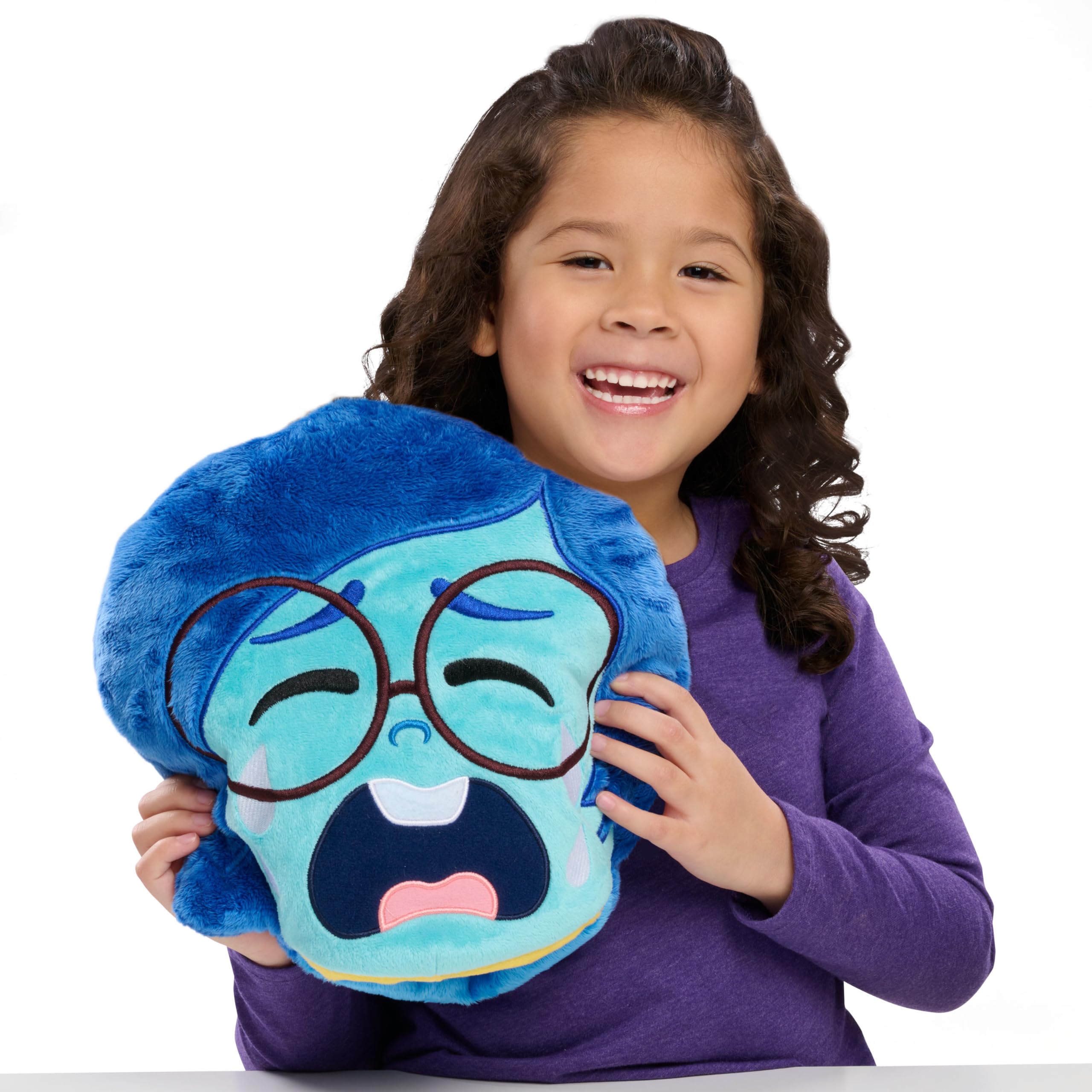 Foto 2 | Juguete De Peluche Just Play Inside Out 2 Flip-a-mood Joy/tristeza - Venta Internacional.