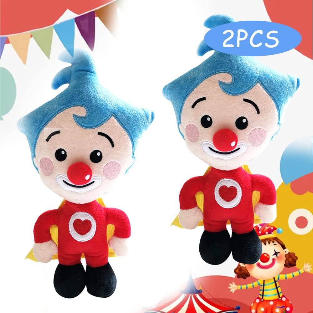 Peluche De Peluche Plim Plim Con Forma De Payaso, 20 Cm, Para Niños, 2 Unidades - Venta Internacional.