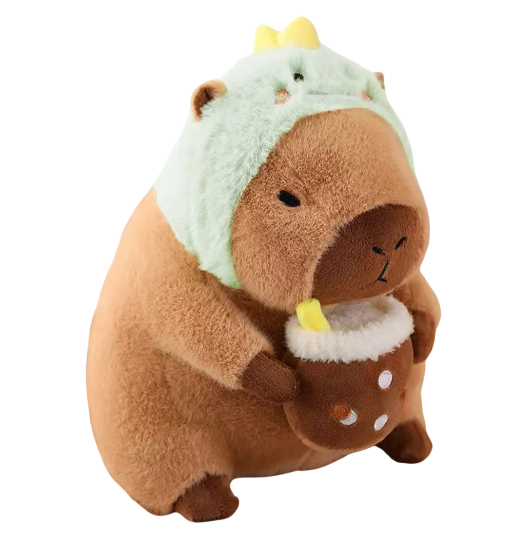 Foto 2 pulgar | Peluche Capibara Belug 35 cm Café