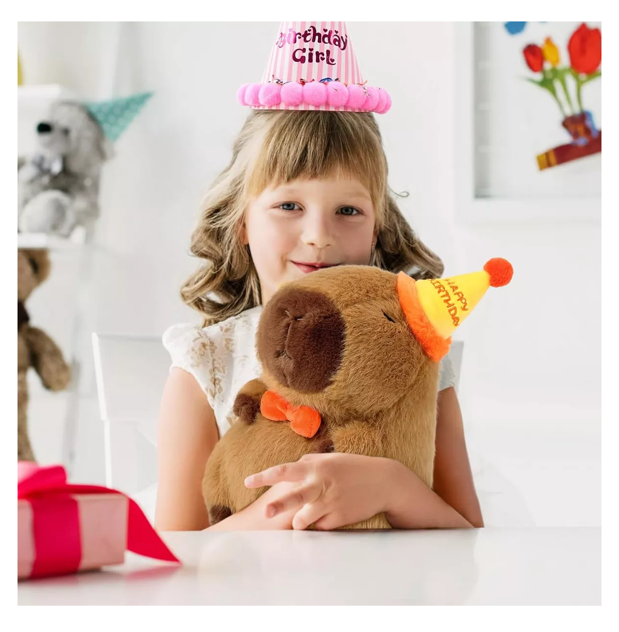 Foto 4 pulgar | Muñeco de Peluche Capibara Belug Café