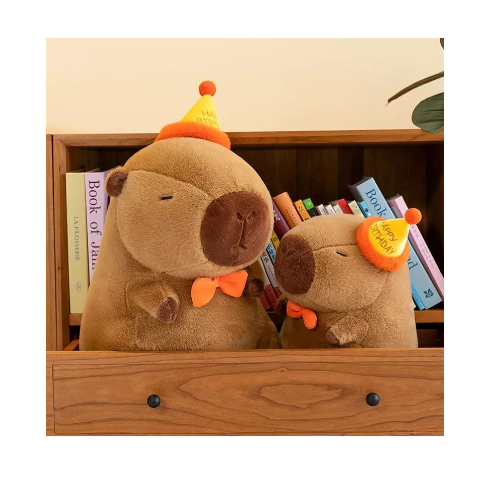 Foto 5 pulgar | Muñeco de Peluche Capibara Belug Café