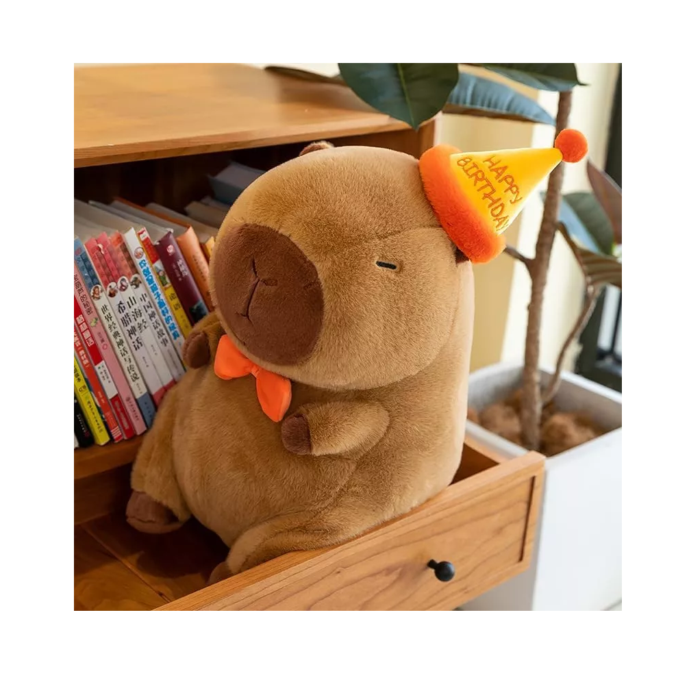 Foto 6 pulgar | Muñeco de Peluche Capibara Belug Café
