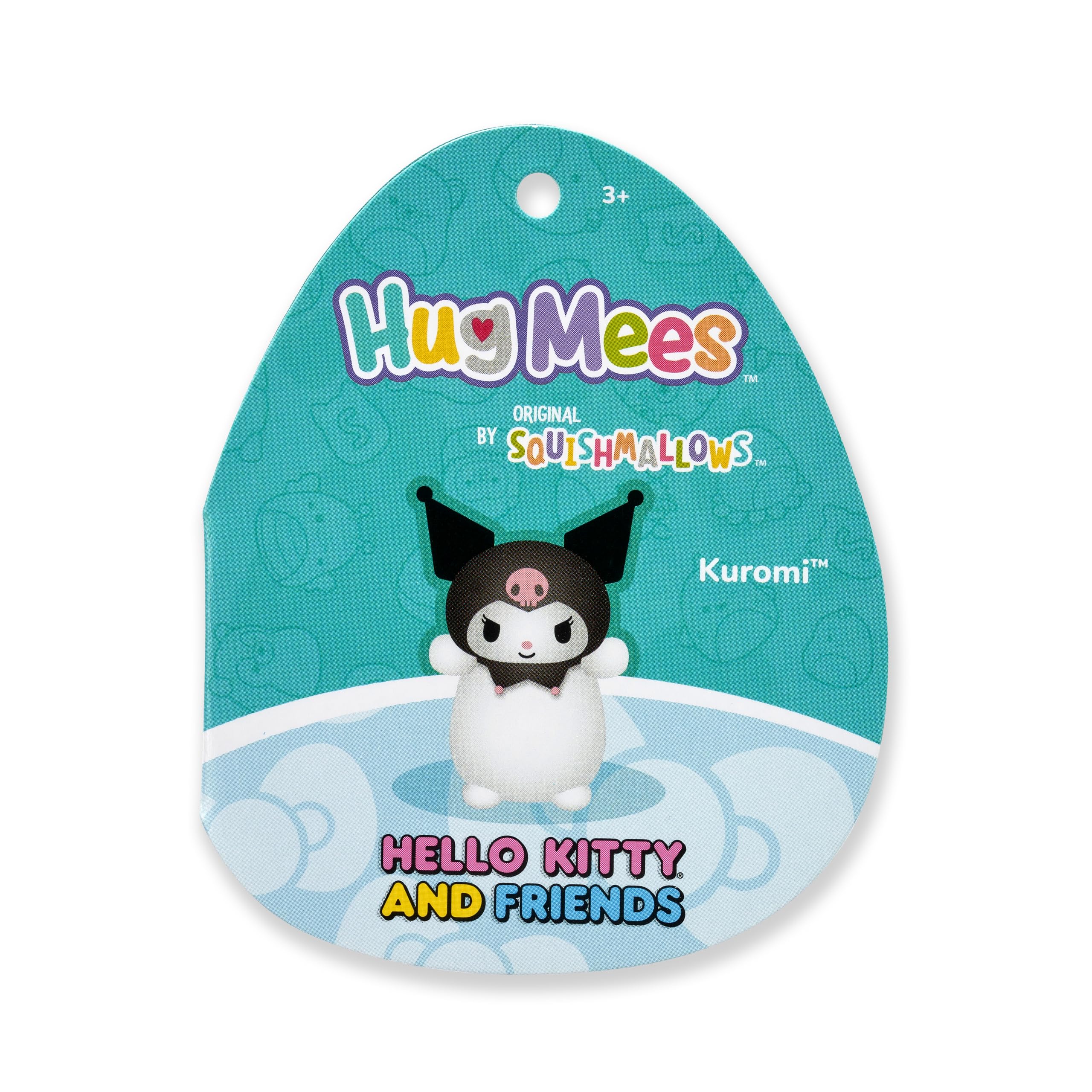 Foto 4 pulgar | Peluche Squishmallows Original Sanrio Kuromi Hugmees 25 Cm - Venta Internacional.