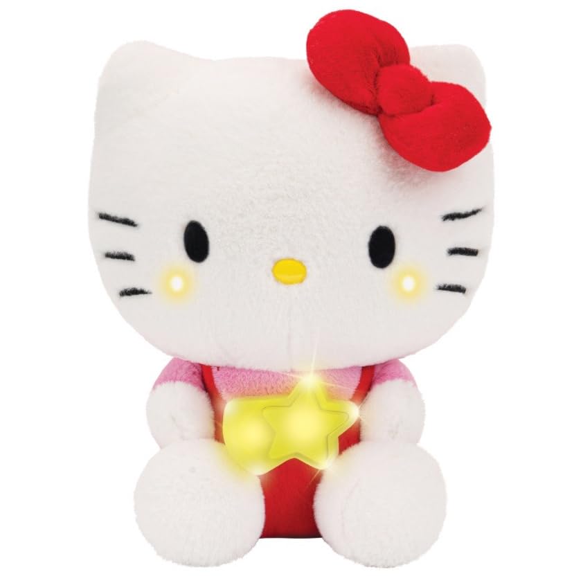 Foto 5 pulgar | Peluche Hello Kitty De 25 Cm Con Función De Iluminación Para Más De 6 Años - Venta Internacional.