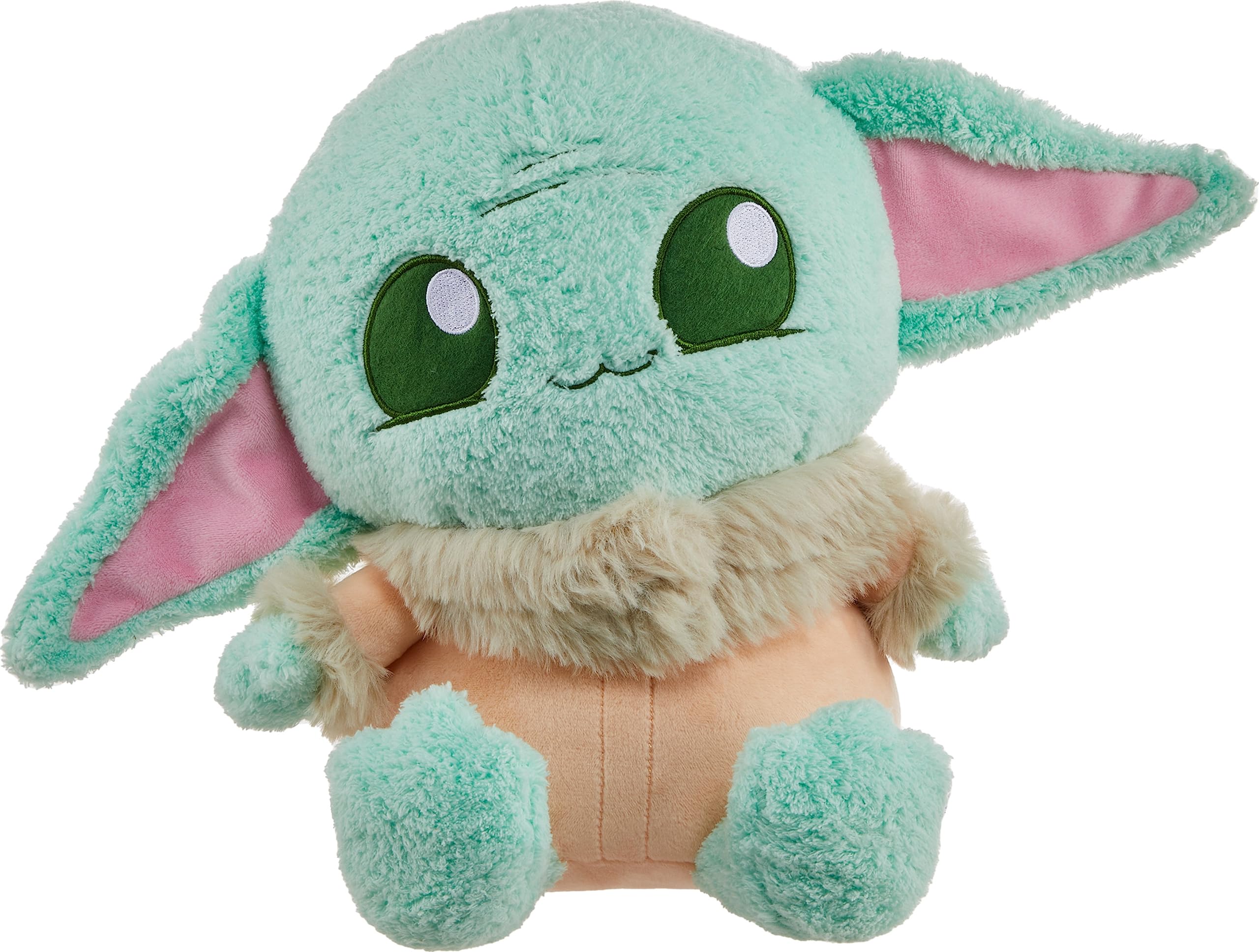 Foto 3 pulgar | Figura De Peluche Mattel Star Wars Hug 'n Nuzzle Grogu De 25 Cm Con Sonido - Venta Internacional.