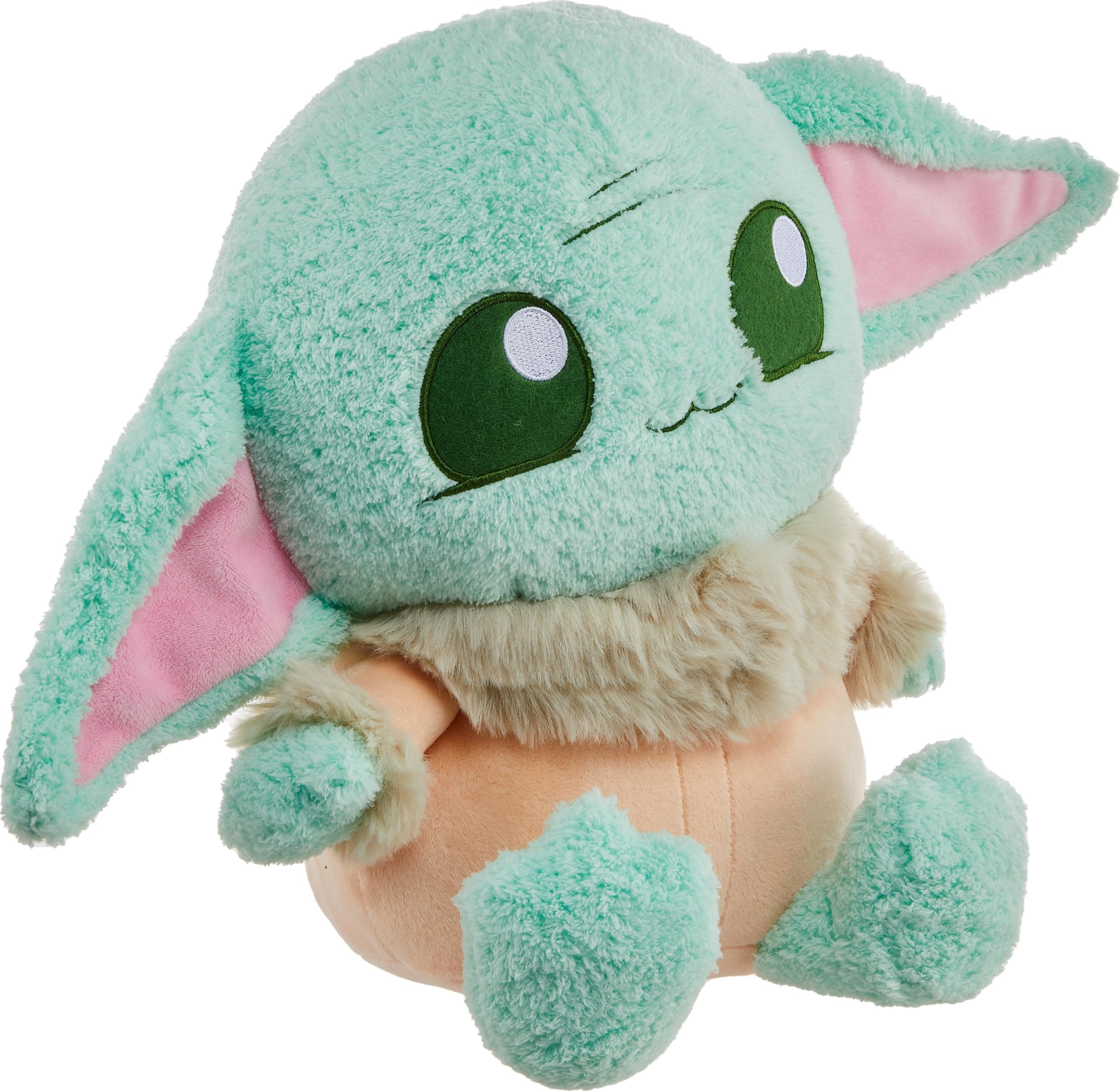 Foto 4 pulgar | Figura De Peluche Mattel Star Wars Hug 'n Nuzzle Grogu De 25 Cm Con Sonido - Venta Internacional.