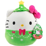 Peluche Squishmallows Hello Kitty Christmas, 20 Cm, Oficial - Venta Internacional.