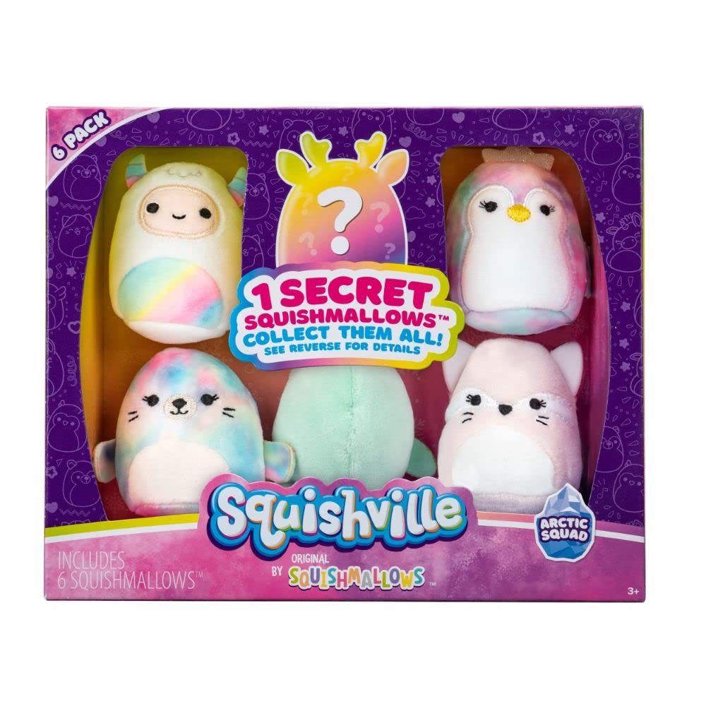 Foto 3 pulgar | Peluche Squishville Original Squishmallows Arctic Squad De 2 Pulgadas - Venta Internacional.