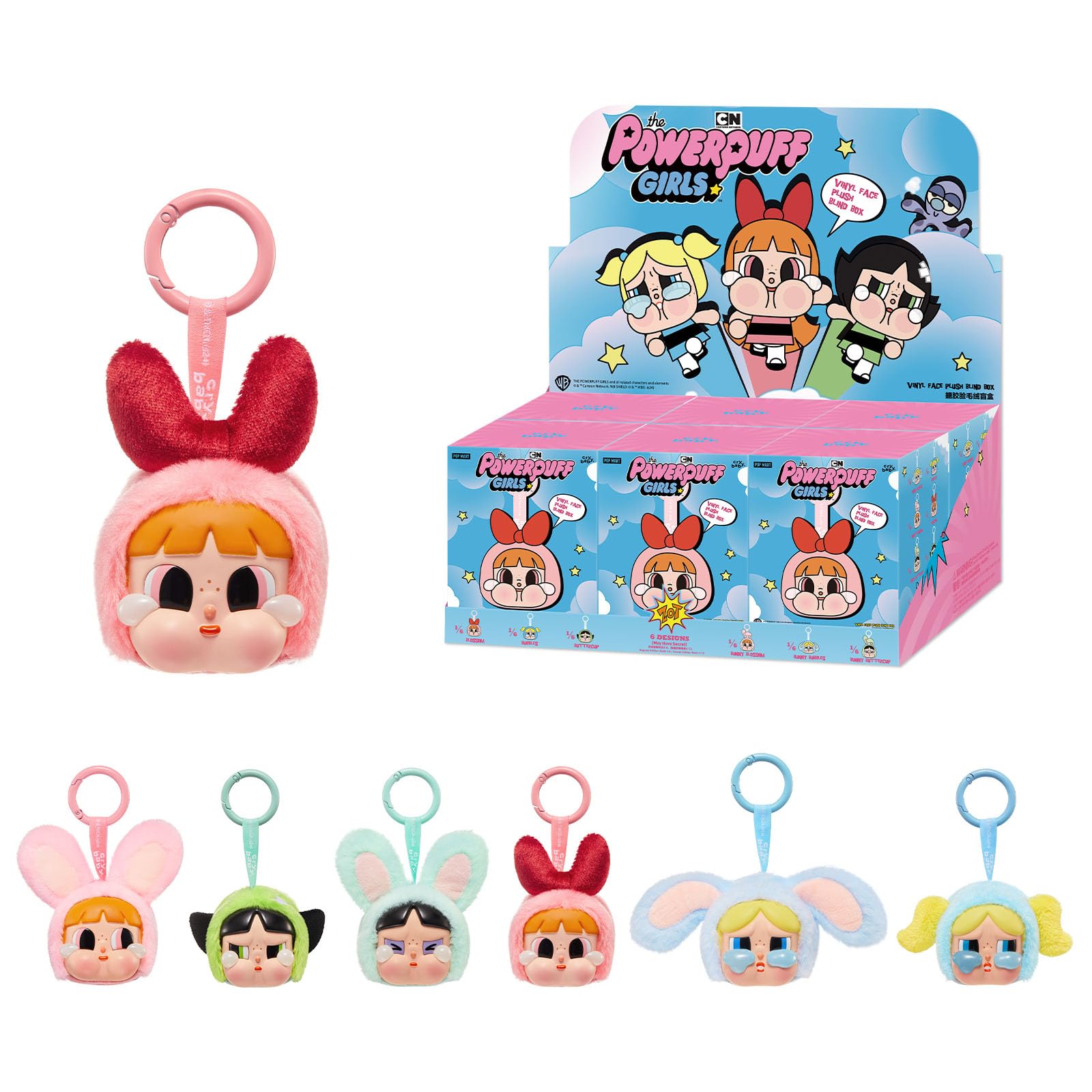 Foto 2 pulgar | Figuras Blind Box Pop Mart Crybaby × Powerpuff Girls - Venta Internacional.
