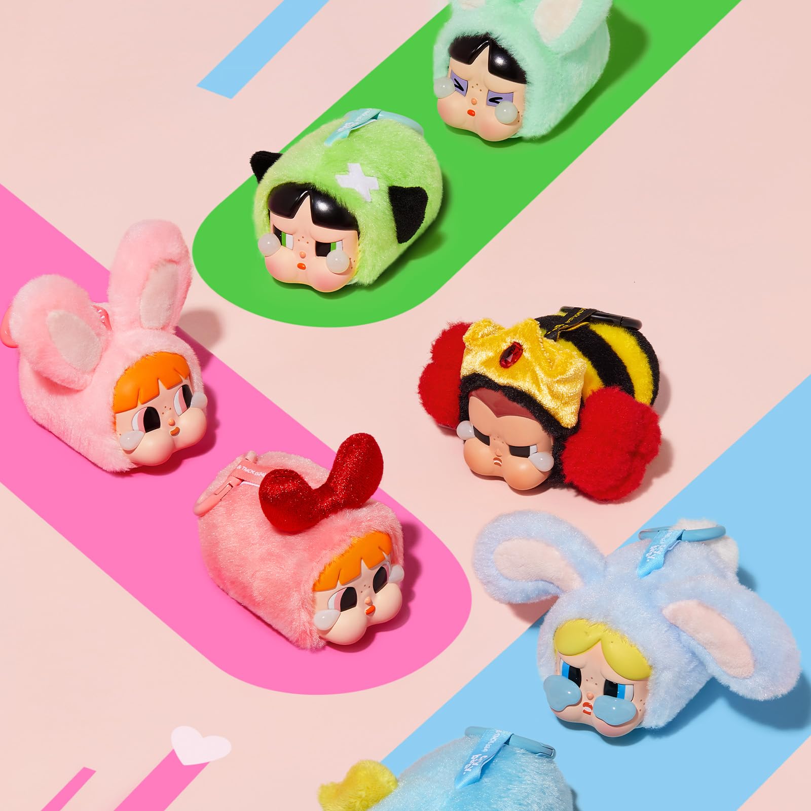 Foto 4 pulgar | Figuras Blind Box Pop Mart Crybaby × Powerpuff Girls - Venta Internacional.