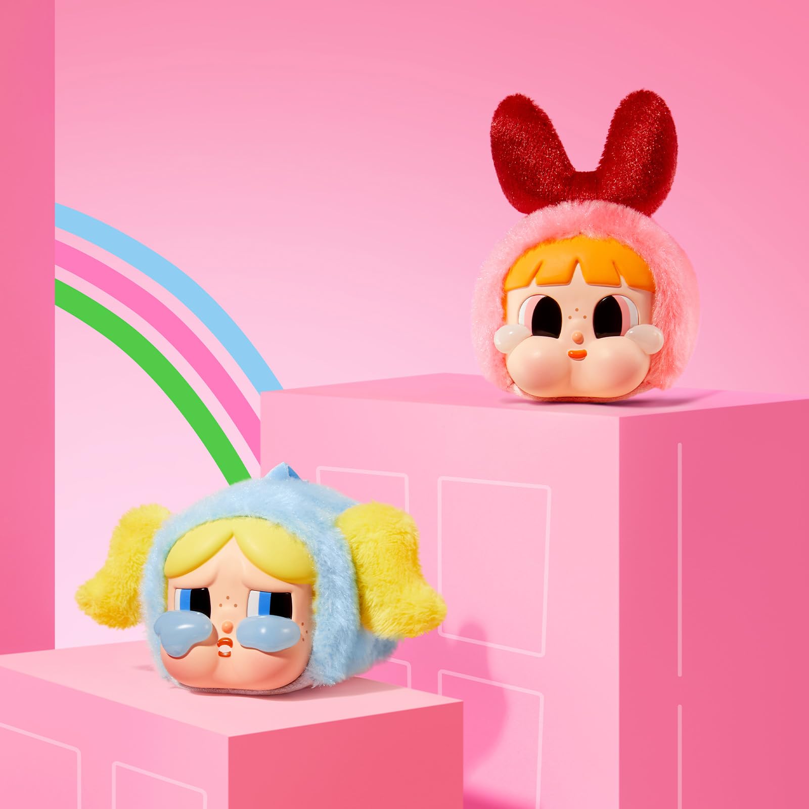 Foto 5 pulgar | Figuras Blind Box Pop Mart Crybaby × Powerpuff Girls - Venta Internacional.