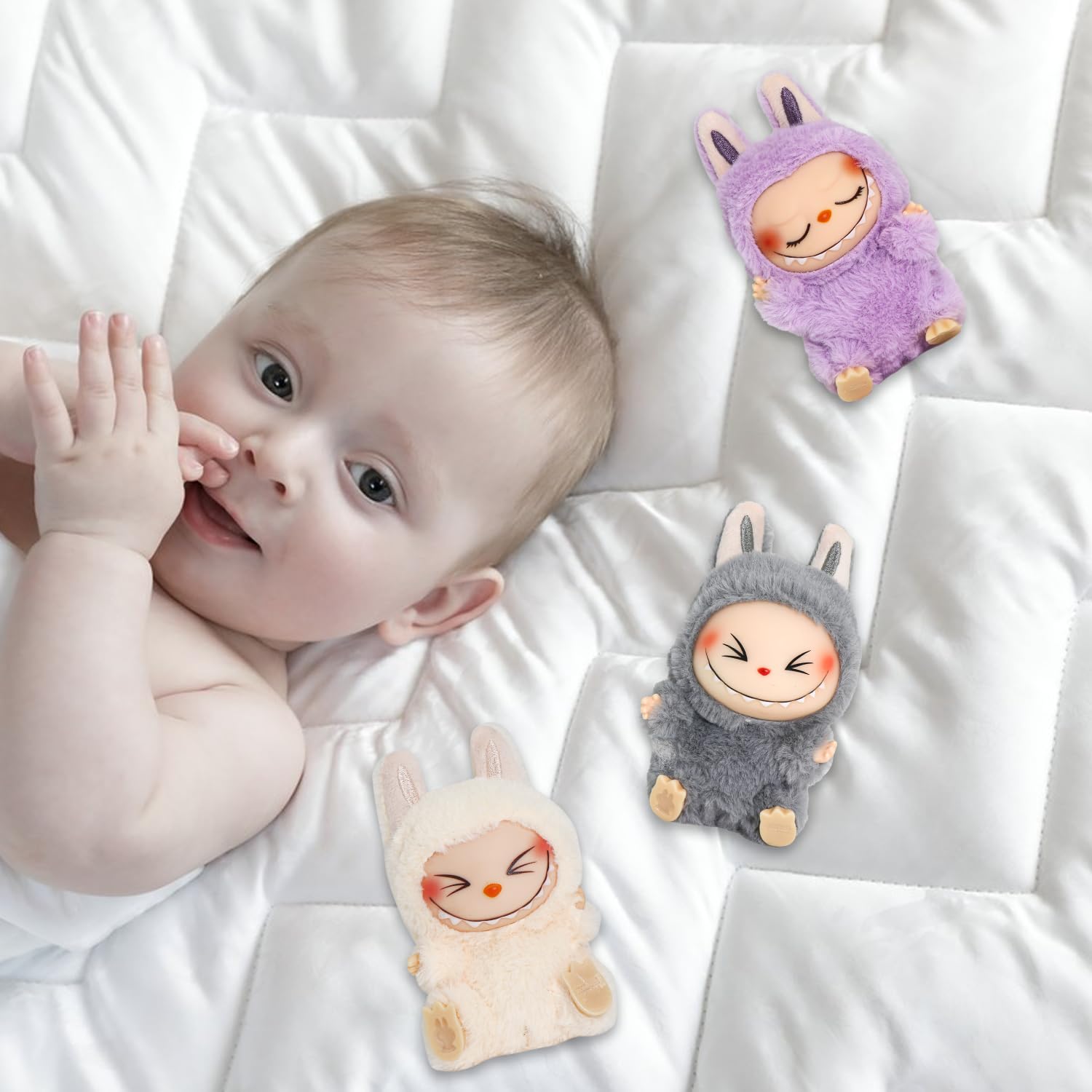 Foto 4 pulgar | Muñeca De Peluche Juakvy Labubu Wings Of Fortune, De Vinilo - Venta Internacional.
