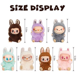 Foto 5 | Muñeca De Peluche Juakvy Labubu Wings Of Fortune, De Vinilo - Venta Internacional.