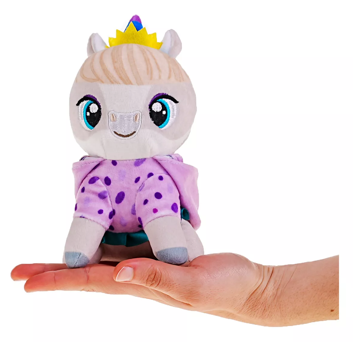 Foto 5 pulgar | Potranca Disfrazada Peluche Musical 15cm La Granja De Zenón Violeta