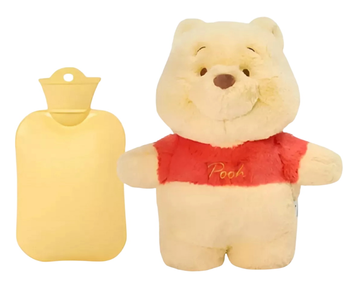 Foto 2 pulgar | Winnie Pooh Hot Water Bolsa Agua Caliente Peluche Amarillo