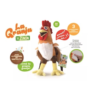 Foto 3 | La Granja De Zenon Gallo Bartolito Con 3 Canciones Color Toy Cafe