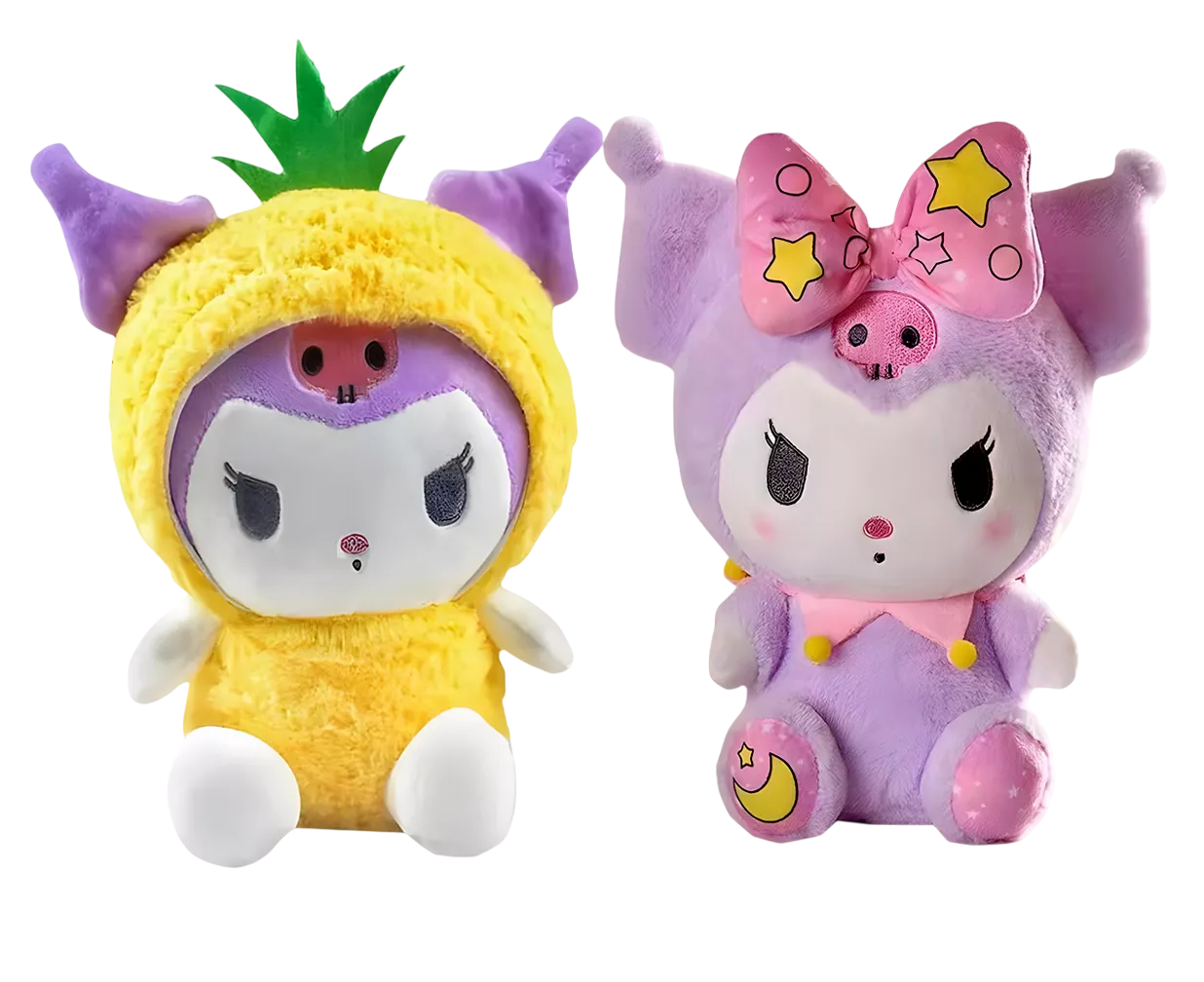 Foto 2 pulgar | Peluche Kuromi  My Melody Adorable Plush 2 Piezas