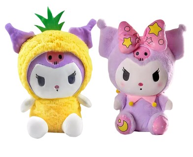 Foto 1 | Peluche Kuromi My Melody Adorable Plush 2 Piezas