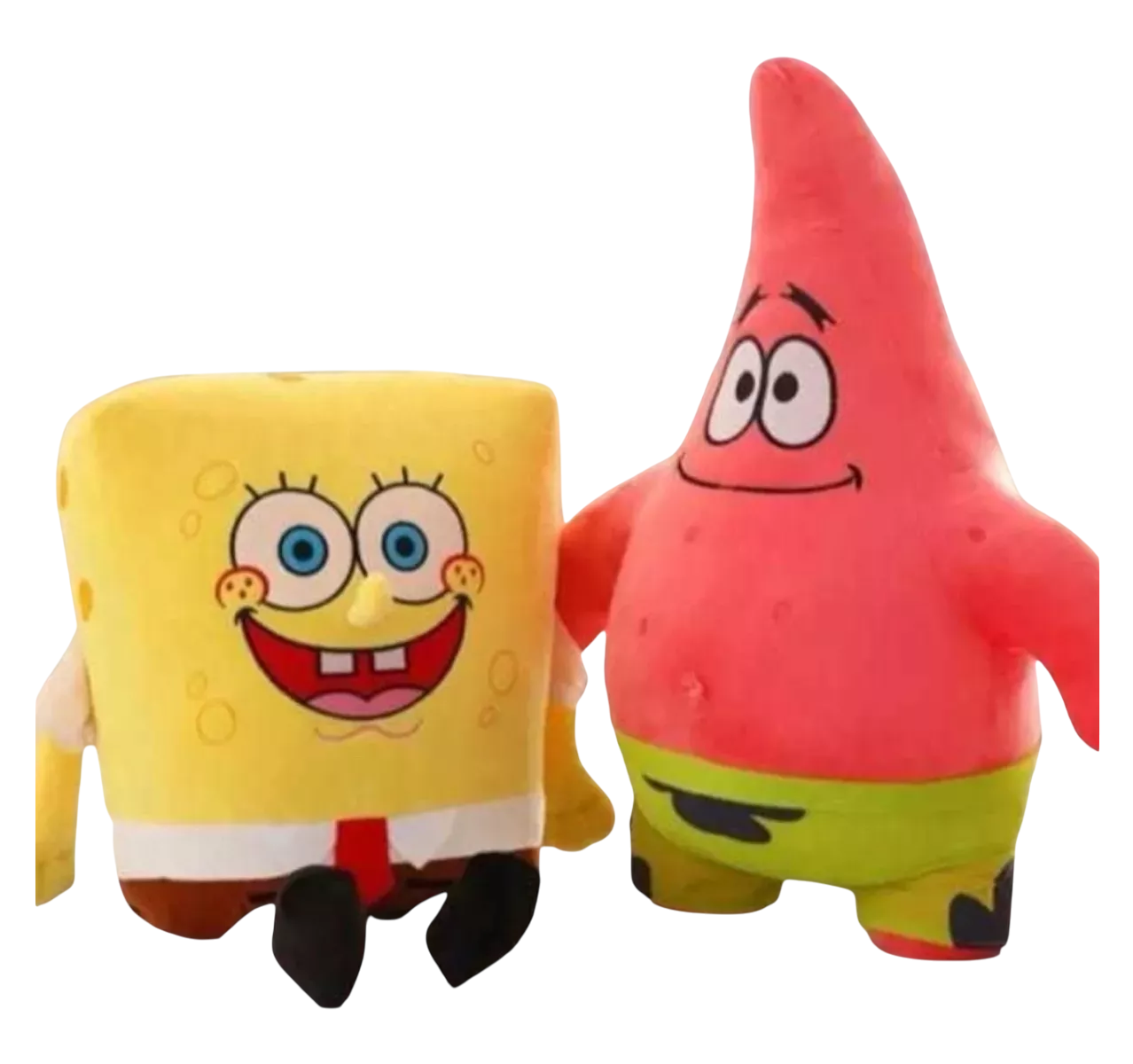 Foto 2 pulgar | Peluche Bob Esponja y Patricio 25 Cm Rosa Amarillo