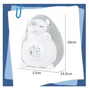 Foto 5 | Peluche para la Ansiedad Lovely Gris Musical con Proyección para Dormir