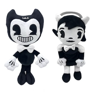 Foto 1 | Peluche Bendy And The Ink Bendy&Alice Blanco y Negro