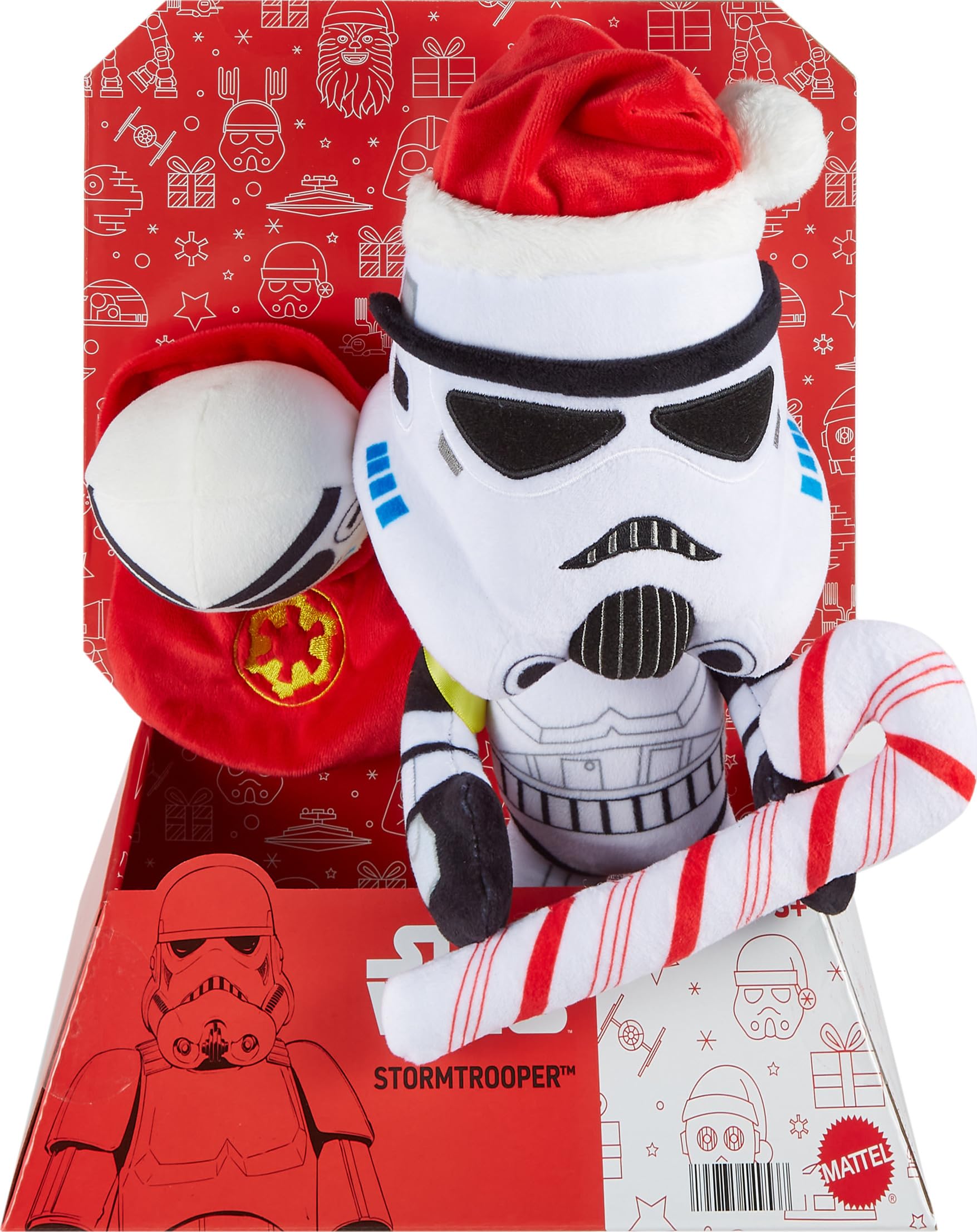 Foto 7 pulgar | Muñeca De Peluche Y Adorno Mattel Star Wars Stormtrooper, 25 Cm - Venta Internacional.