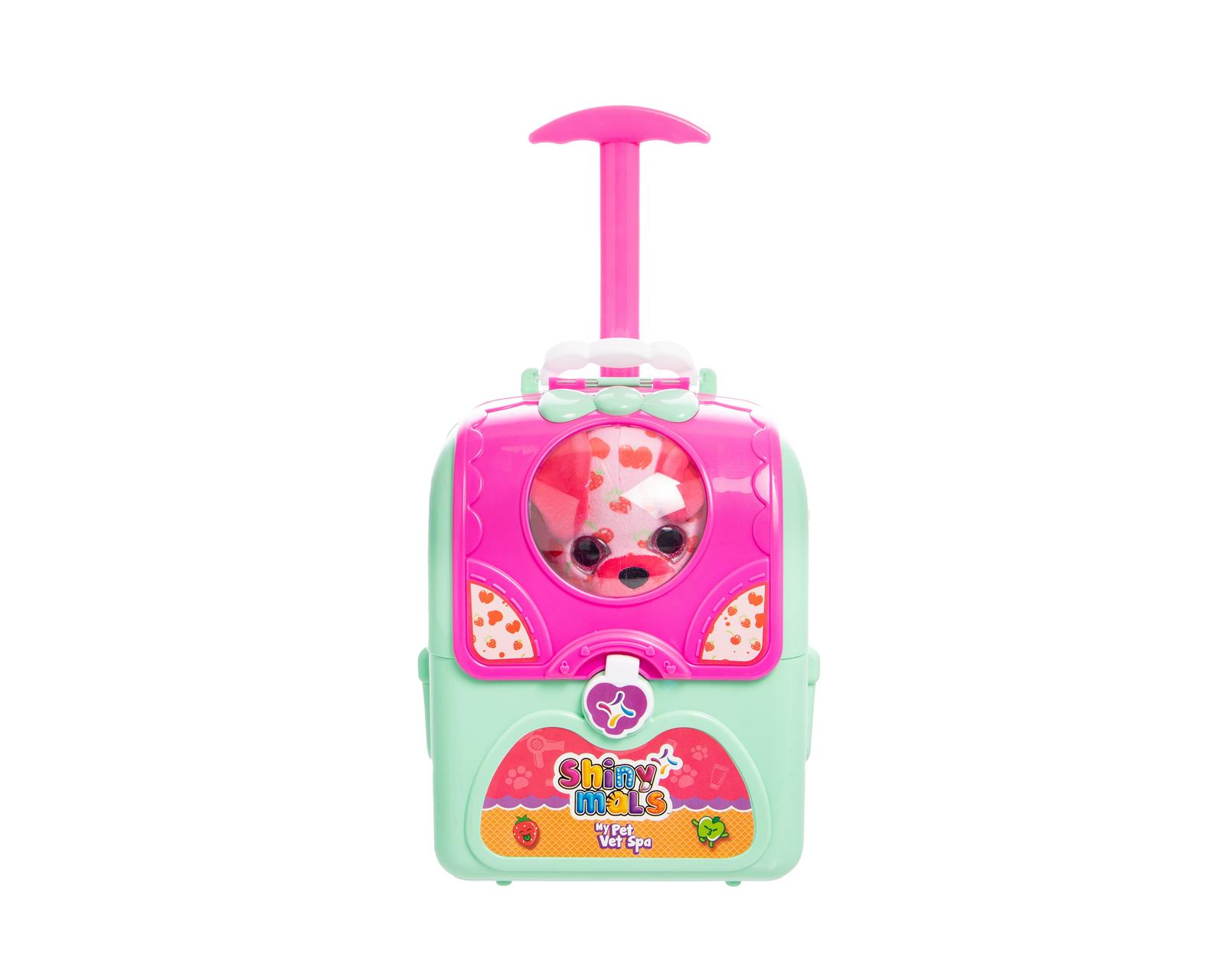 Foto 1 | Set de Peluche Ruz con Transportadora y Accesorios Shinymals Perro 15 cm de Altura