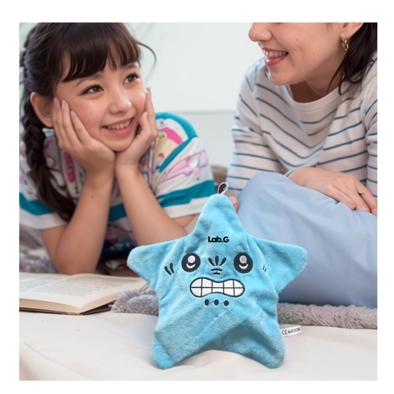 Foto 4 pulgar | Muñeco De Peluche De Angry Star De Mar Enojada Móvil-1pcs Color Agua Azul