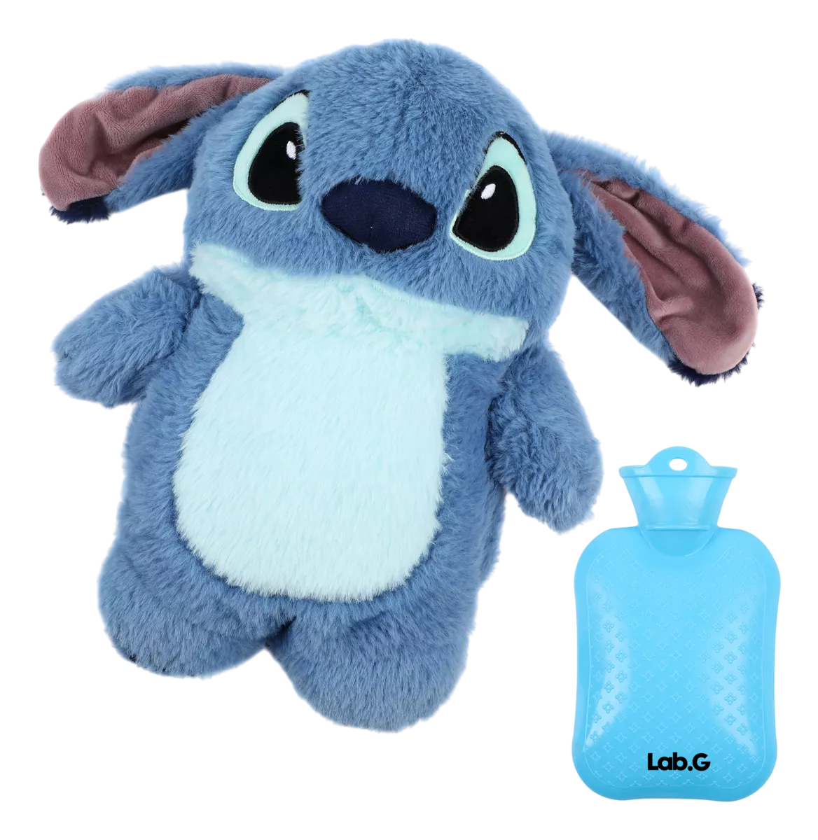 Peluche Stitch Cólicos Menstruales Calentador de Manos Azul