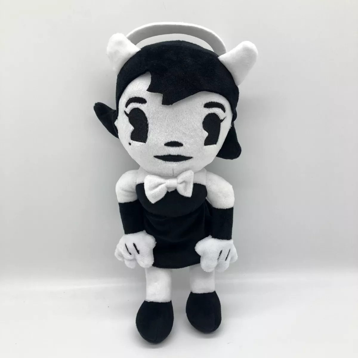 Foto 5 pulgar | Peluche Bendy And The Ink Bendy&alice Blanco Negro