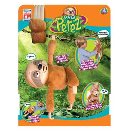 Foto 5 pulgar | Peluche Oso Perez Con Sonido Fotorama