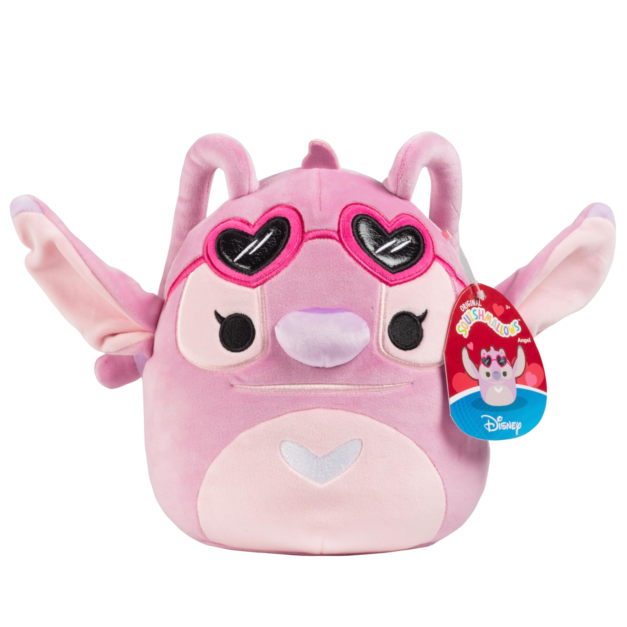 Foto 2 pulgar | Peluche Squishmallows Original Angel Lilo & Stitch De 20 Cm - Venta Internacional.