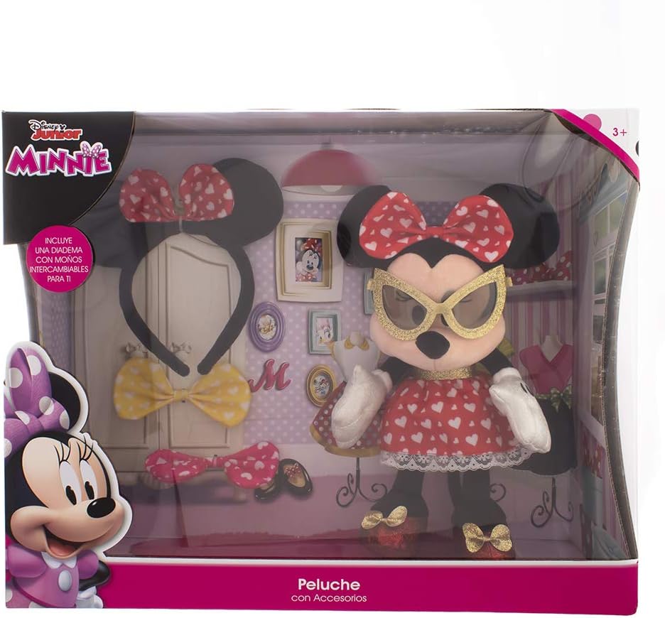Foto 5 pulgar | Disney Junior Minnie De Peluche Con Accesorios