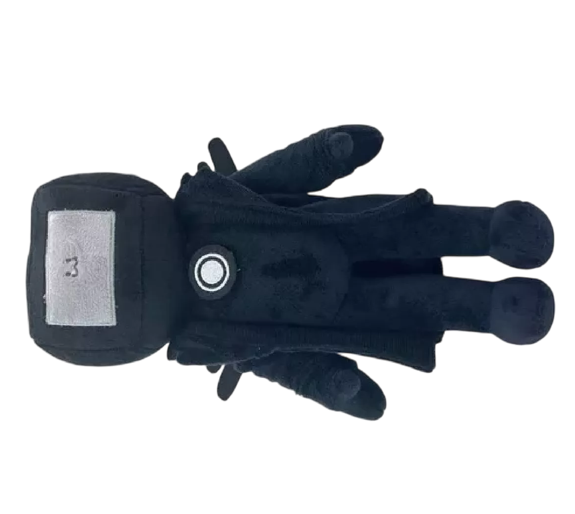 Foto 4 pulgar | Peluche Titan Speakerman Came Tv Man Juguete Para Bebe 28 Cm Negro
