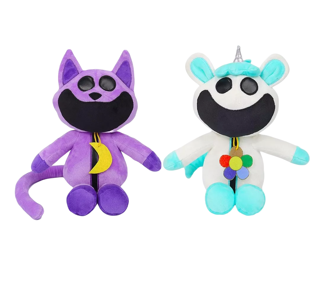 Foto 1 | Muñeca de Juguete Smiling Critters Plush 25 Cm 2 Piezas